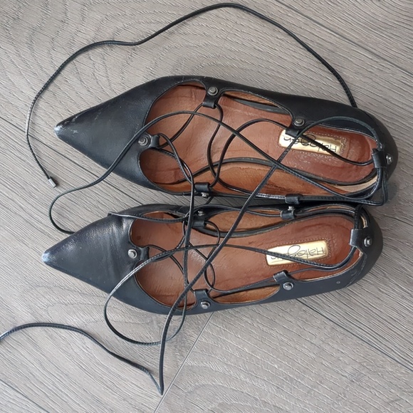 Black Ballet flats - Picture 1 of 2